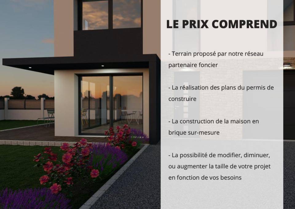 Programme terrain + maison à Franconville en Val-d'Oise (95) de 82 m² à vendre au prix de 397350€ - 3