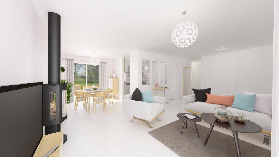 Programme terrain + maison à Cugnaux en Haute-Garonne (31) de 90 m² à vendre au prix de 385500€ - 3