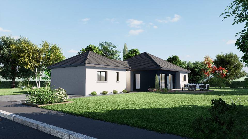 Programme terrain + maison à Plaine en Bas-Rhin (67) de 110 m² à vendre au prix de 343800€ - 1