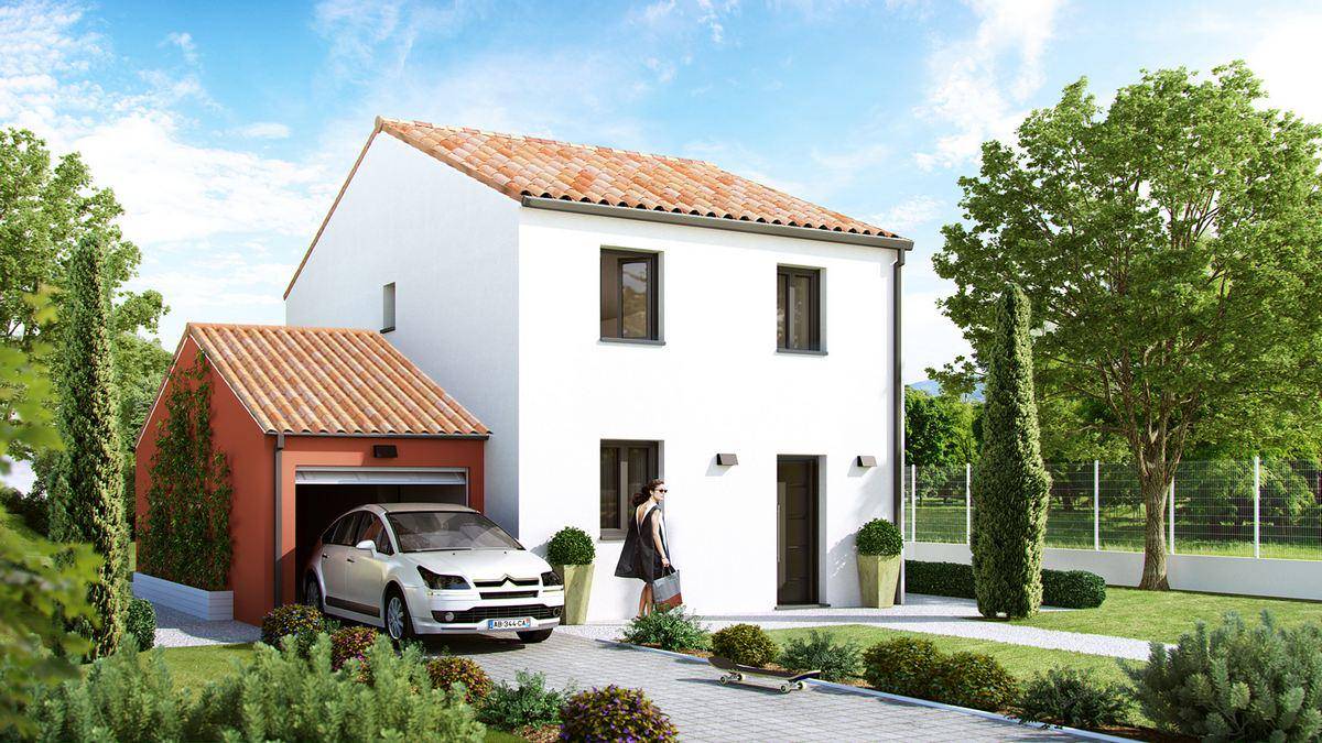 Programme terrain + maison à Saint-Jean-de-Braye en Loiret (45) de 93 m² à vendre au prix de 291860€ - 2