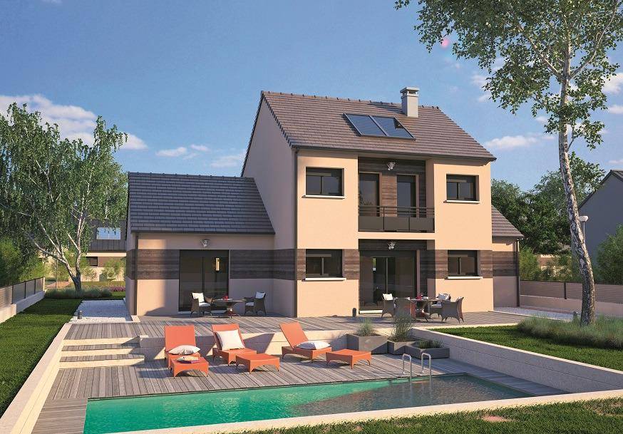 Programme terrain + maison à Fontenay-Mauvoisin en Yvelines (78) de 117 m² à vendre au prix de 340000€ - 2