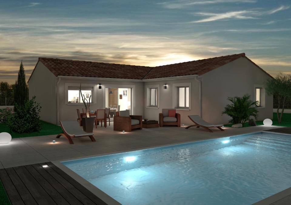 Programme terrain + maison à Montans en Tarn (81) de 101 m² à vendre au prix de 220000€ - 1