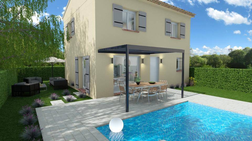 Programme terrain + maison à Apt en Vaucluse (84) de 80 m² à vendre au prix de 285650€ - 2
