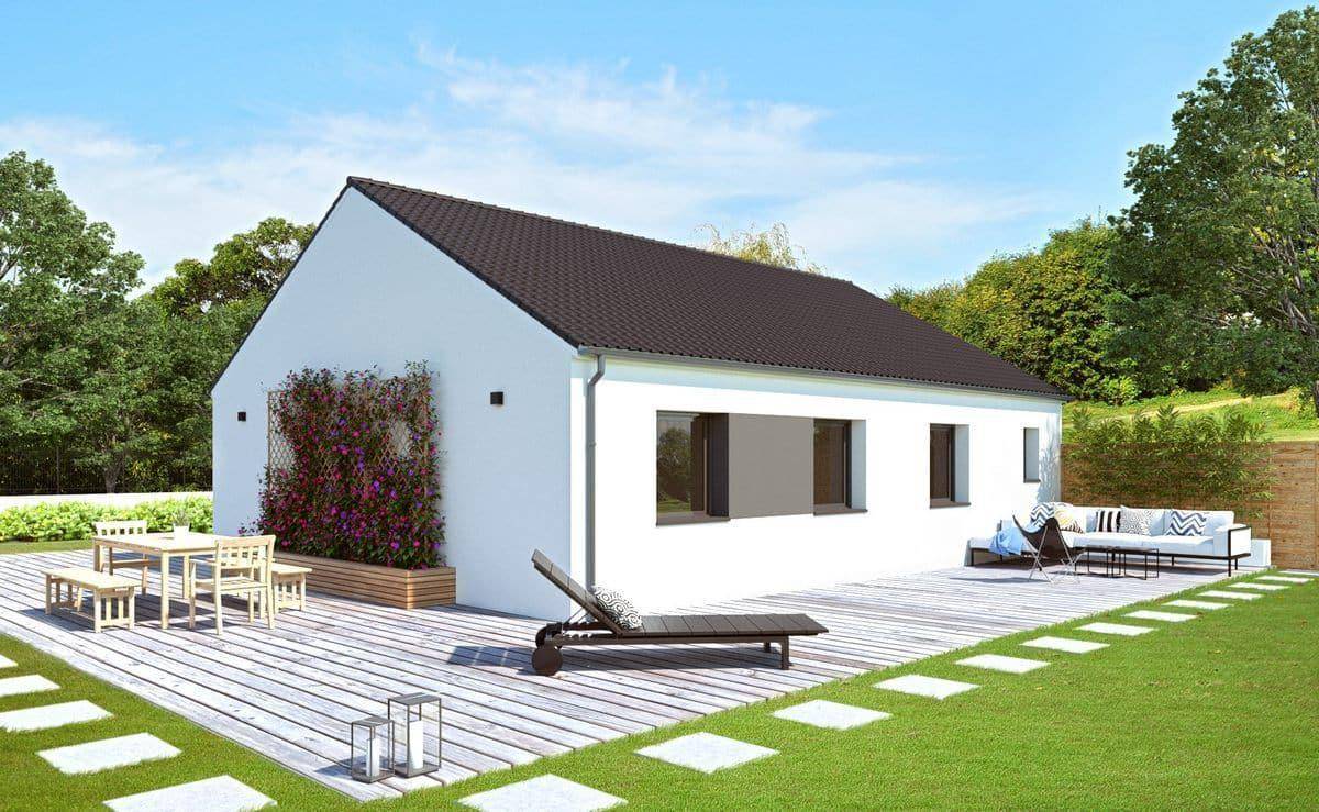 Programme terrain + maison à Recologne en Doubs (25) de 80 m² à vendre au prix de 187480€ - 2