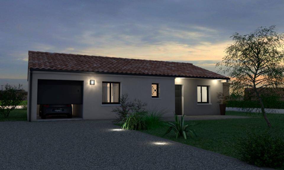 Programme terrain + maison à Caves en Aude (11) de 88 m² à vendre au prix de 239690€ - 2