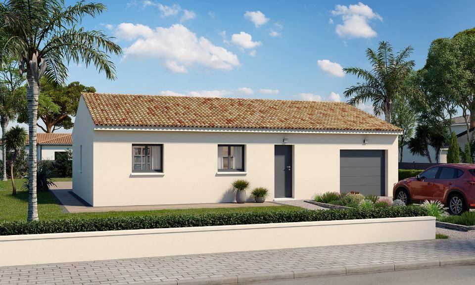 Programme terrain + maison à Cornebarrieu en Haute-Garonne (31) de 85 m² à vendre au prix de 250000€ - 1