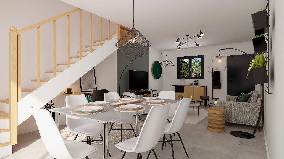 Programme terrain + maison à Laragne-Montéglin en Hautes-Alpes (05) de 82 m² à vendre au prix de 296000€ - 3