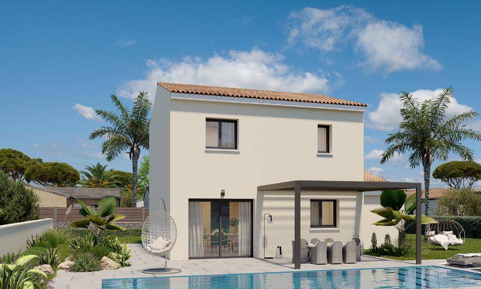 Programme terrain + maison à Rognes en Bouches-du-Rhône (13) de 78 m² à vendre au prix de 355000€ - 2