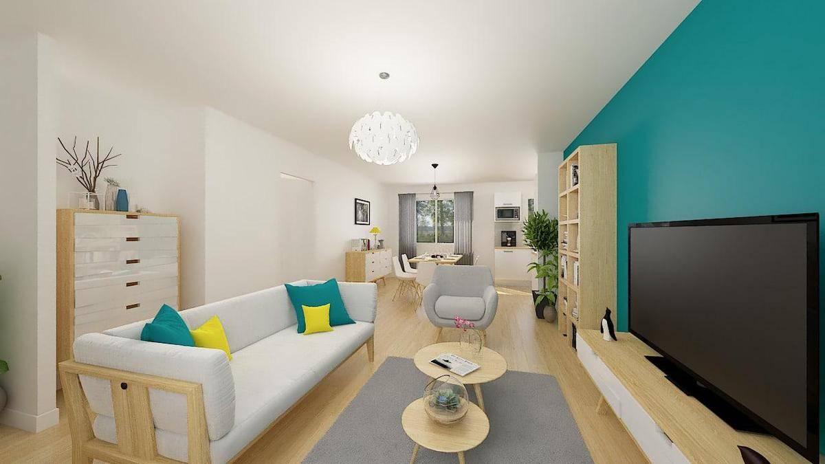 Programme terrain + maison à Villers-Marmery en Marne (51) de 79 m² à vendre au prix de 195073€ - 3