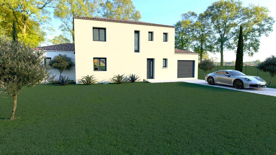 Programme terrain + maison à Bagnols-en-Forêt en Var (83) de 120 m² à vendre au prix de 519000€ - 1