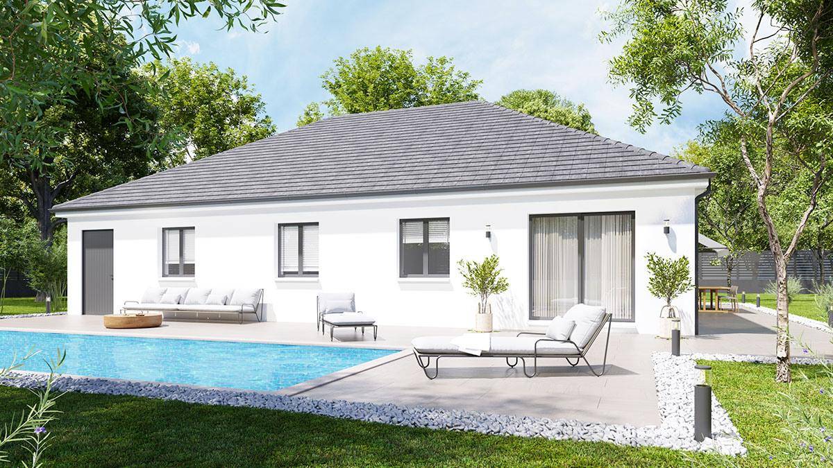 Programme terrain + maison à Vailly-sur-Aisne en Aisne (02) de 100 m² à vendre au prix de 190099€ - 1
