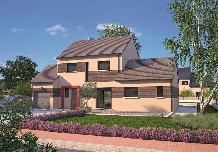 Programme terrain + maison à Fontenay-Mauvoisin en Yvelines (78) de 117 m² à vendre au prix de 340000€ - 1