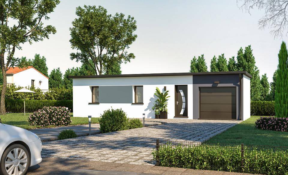 Programme terrain + maison à Vildé-Guingalan en Côtes-d'Armor (22) de 69 m² à vendre au prix de 203000€ - 1