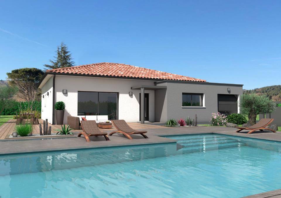 Programme terrain + maison à Rieux-Minervois en Aude (11) de 112 m² à vendre au prix de 262286€ - 1