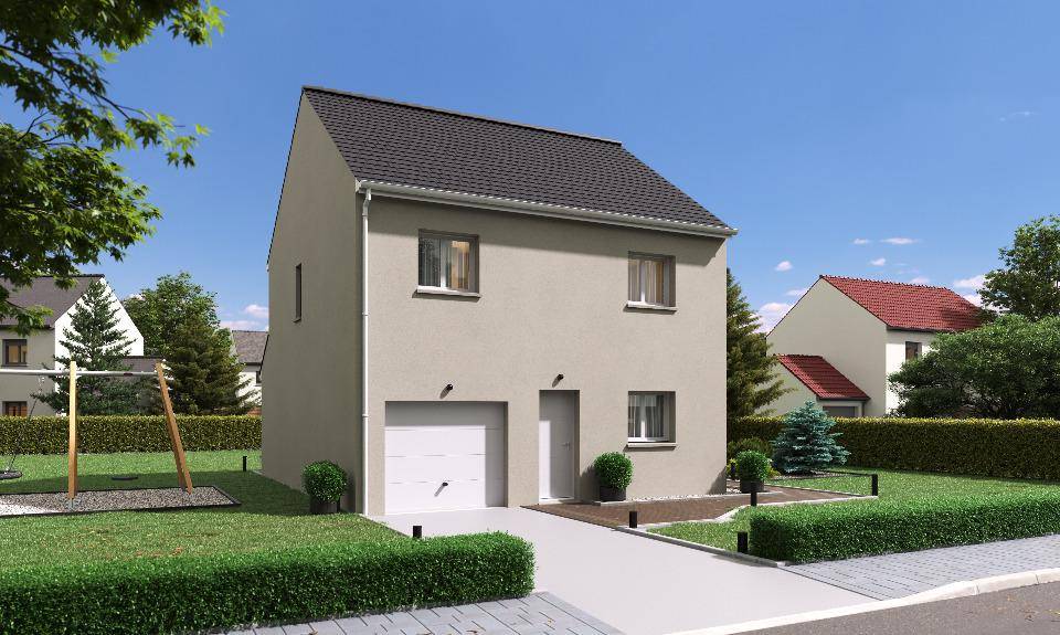 Programme terrain + maison à Igny en Essonne (91) de 96 m² à vendre au prix de 423600€ - 1