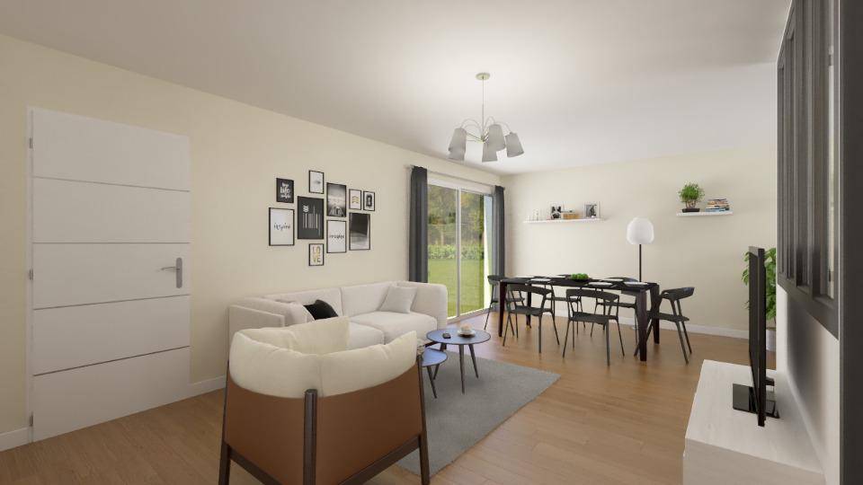 Programme terrain + maison à Vigoulet-Auzil en Haute-Garonne (31) de 110 m² à vendre au prix de 409338€ - 3