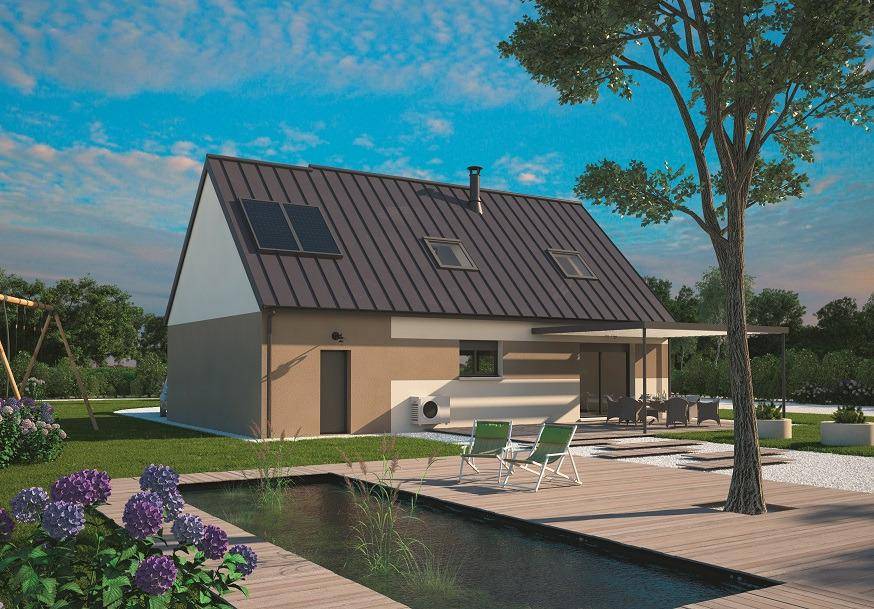 Programme terrain + maison à Amfreville-Saint-Amand en Eure (27) de 100 m² à vendre au prix de 262300€ - 2