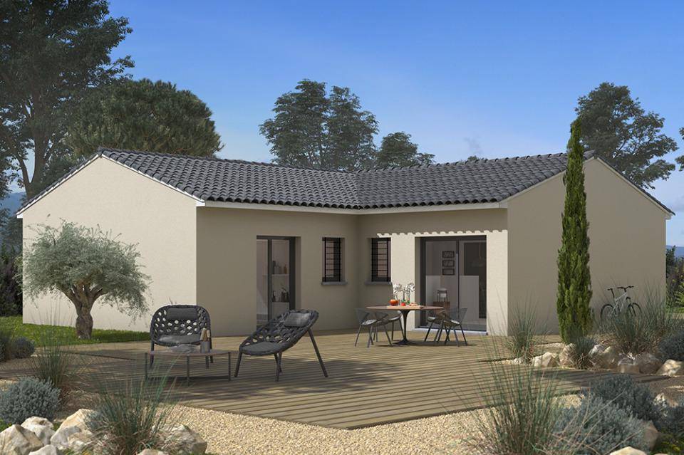 Programme terrain + maison à Corbère-les-Cabanes en Pyrénées-Orientales (66) de 90 m² à vendre au prix de 285000€ - 2