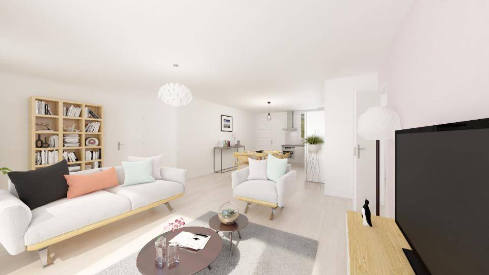 Programme terrain + maison à Saint-Rustice en Haute-Garonne (31) de 90 m² à vendre au prix de 288336€ - 3