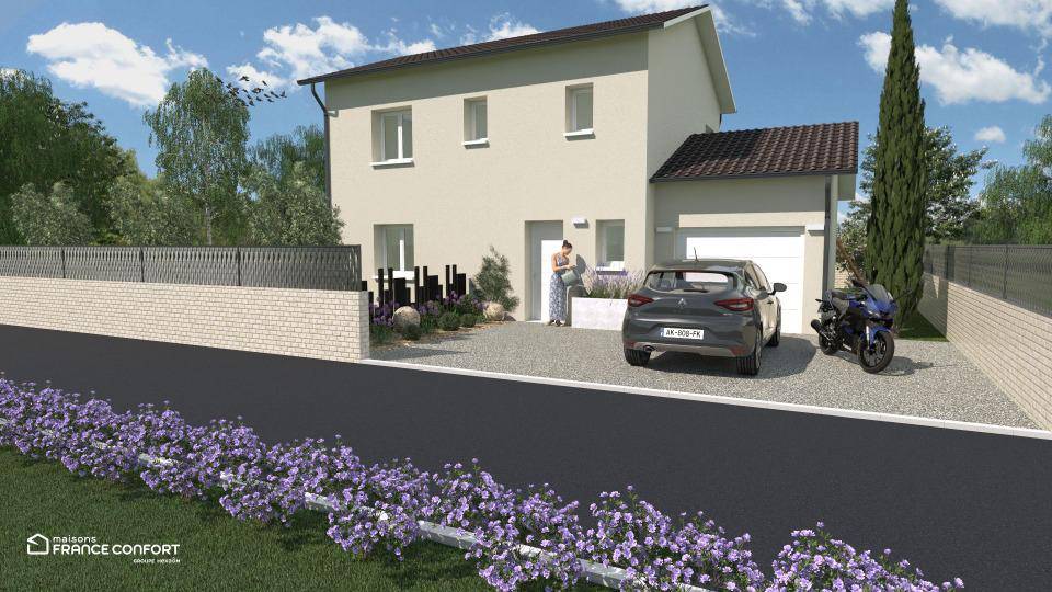 Programme terrain + maison à Brié-et-Angonnes en Isère (38) de 108 m² à vendre au prix de 526500€ - 3