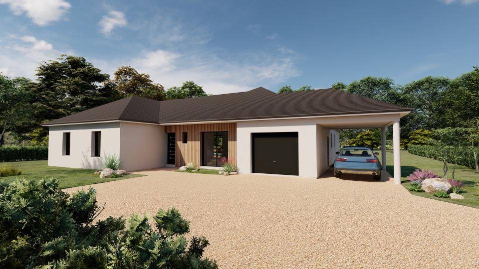 Programme terrain + maison à Les Garennes sur Loire en Maine-et-Loire (49) de 139 m² à vendre au prix de 365000€ - 1