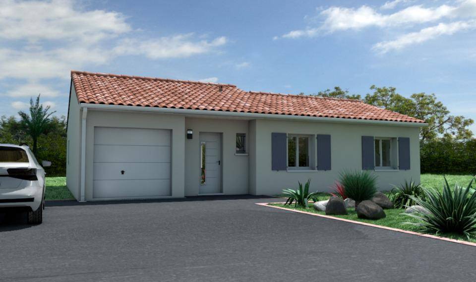 Programme terrain + maison à Roquecourbe en Tarn (81) de 90 m² à vendre au prix de 208081€ - 2
