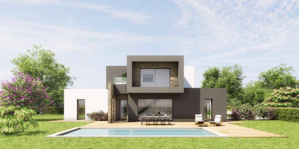 Programme terrain + maison à Colmar en Haut-Rhin (68) de 110 m² à vendre au prix de 548000€ - 1