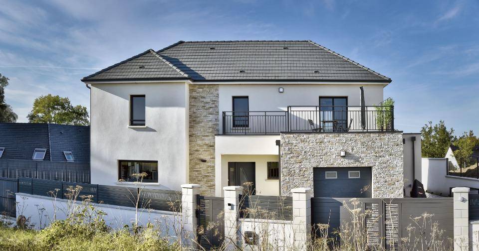 Programme terrain + maison à Maurecourt en Yvelines (78) de 100 m² à vendre au prix de 449000€ - 1