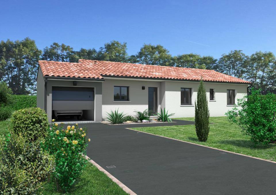 Programme terrain + maison à Rosières en Tarn (81) de 99 m² à vendre au prix de 225408€ - 1
