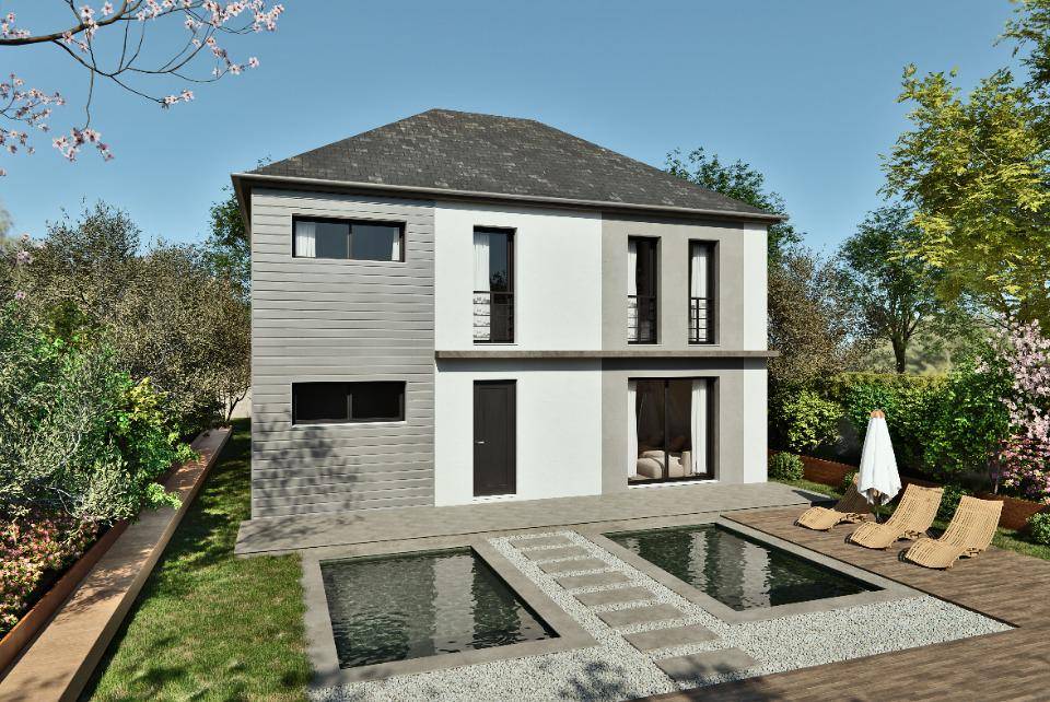 Programme terrain + maison à Suresnes en Hauts-de-Seine (92) de 130 m² à vendre au prix de 1395000€ - 1