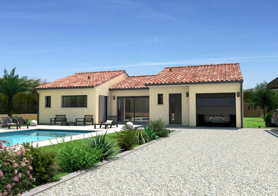 Programme terrain + maison à Villeneuve-la-Comptal en Aude (11) de 115 m² à vendre au prix de 280355€ - 1