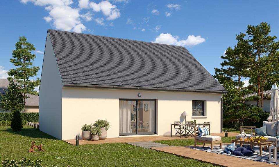 Programme terrain + maison à Crosmières en Sarthe (72) de 71 m² à vendre au prix de 144000€ - 2