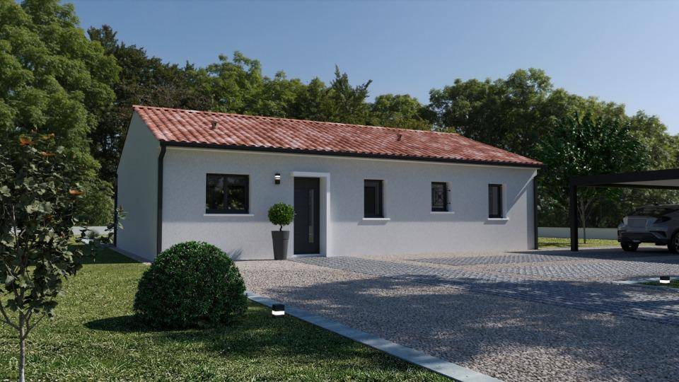 Programme terrain + maison à Montans en Tarn (81) de 91 m² à vendre au prix de 191000€ - 2
