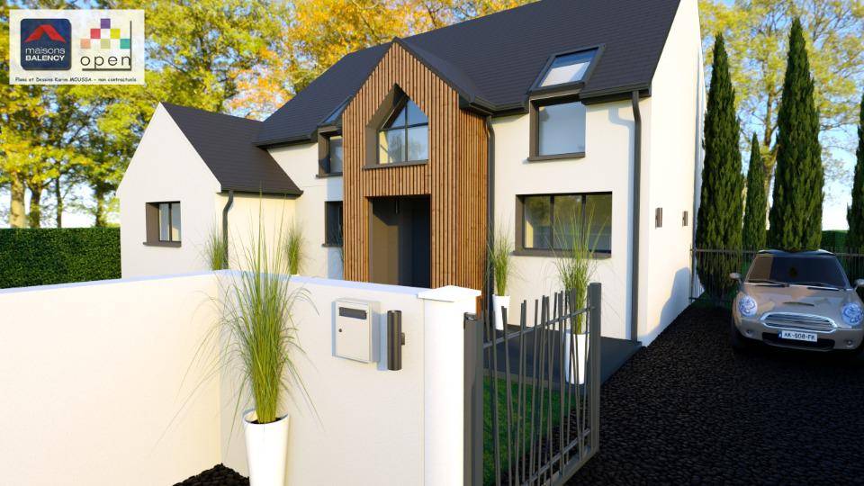 Programme terrain + maison à Milly-la-Forêt en Essonne (91) de 100 m² à vendre au prix de 370900€ - 2