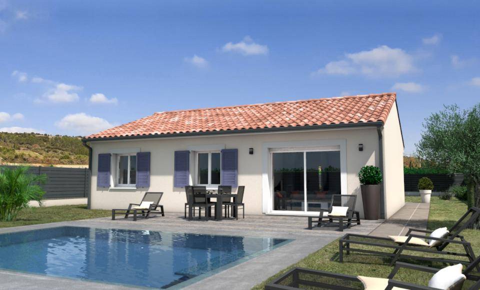 Programme terrain + maison à Lézignan-Corbières en Aude (11) de 72 m² à vendre au prix de 167245€ - 3