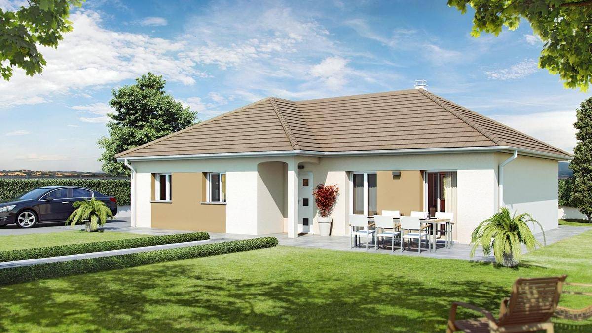 Programme terrain + maison à Corre en Haute-Saône (70) de 109 m² à vendre au prix de 165930€ - 2