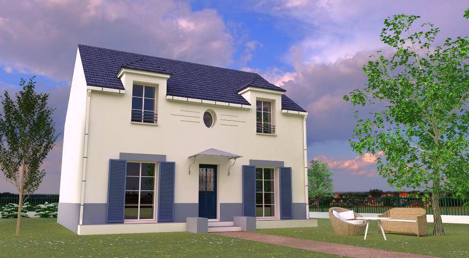 Programme terrain + maison à Orgeval en Yvelines (78) de 129 m² à vendre au prix de 695000€ - 2