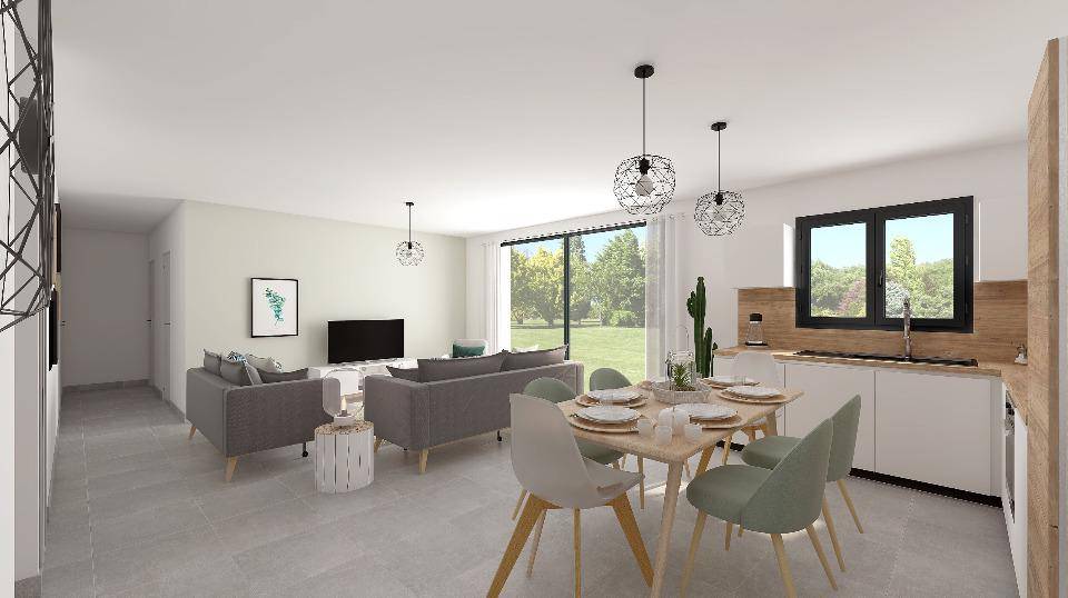 Programme terrain + maison à Limoges en Haute-Vienne (87) de 101 m² à vendre au prix de 218600€ - 4