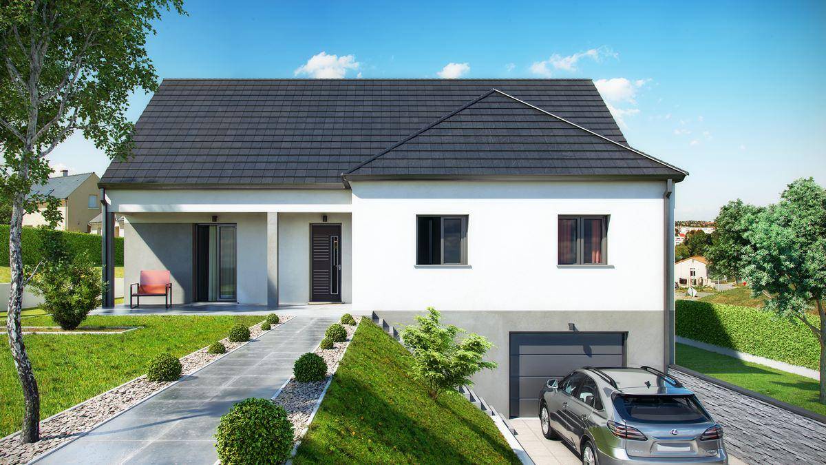 Programme terrain + maison à Précy-sous-Thil en Côte-d'Or (21) de 108 m² à vendre au prix de 227138€ - 1