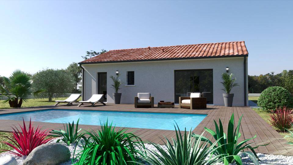 Programme terrain + maison à Montans en Tarn (81) de 80 m² à vendre au prix de 178000€ - 3