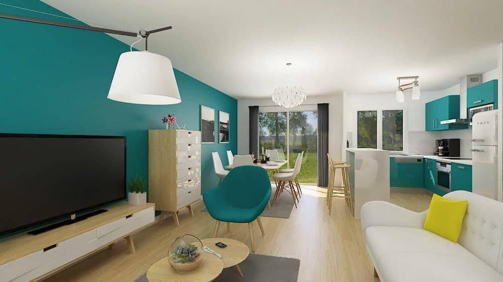 Programme terrain + maison à Selles-Saint-Denis en Loir-et-Cher (41) de 108 m² à vendre au prix de 222030€ - 2