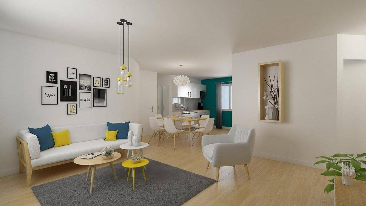 Programme terrain + maison à Grand-Charmont en Doubs (25) de 75 m² à vendre au prix de 193000€ - 3