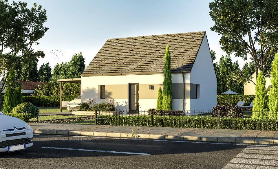 Programme terrain + maison à Clohars-Carnoët en Finistère (29) de 59 m² à vendre au prix de 230000€ - 1