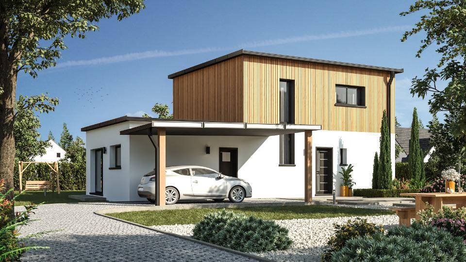 Programme terrain + maison à Ploudalmézeau en Finistère (29) de 120 m² à vendre au prix de 373400€ - 4