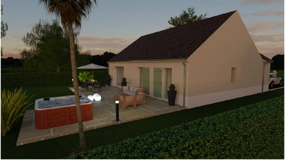 Programme terrain + maison à Pringy en Seine-et-Marne (77) de 82 m² à vendre au prix de 269000€ - 4