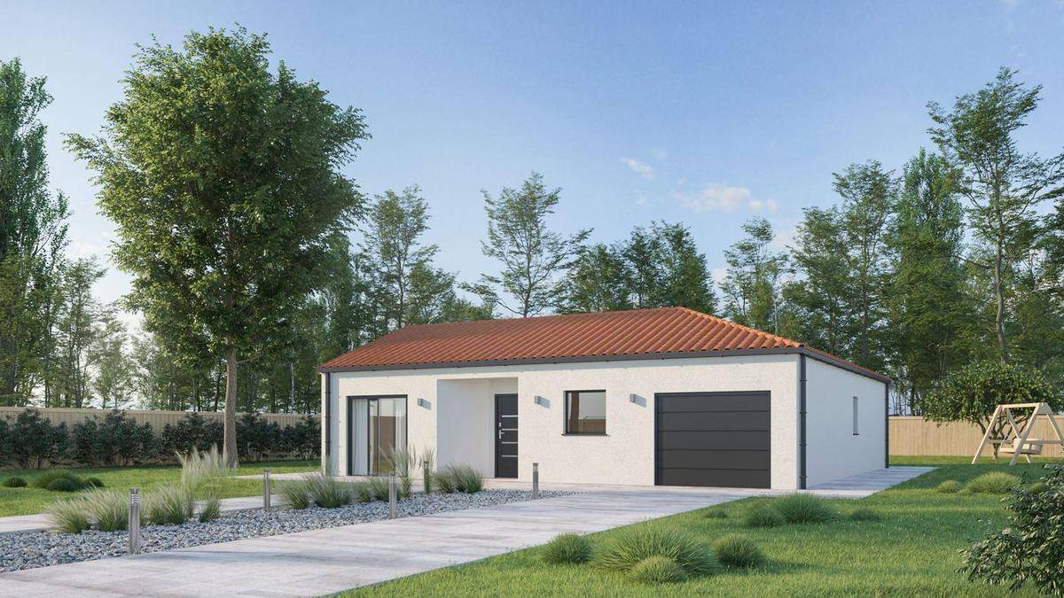 Programme terrain + maison à Vendrennes en Vendée (85) de 80 m² à vendre au prix de 170211€ - 4