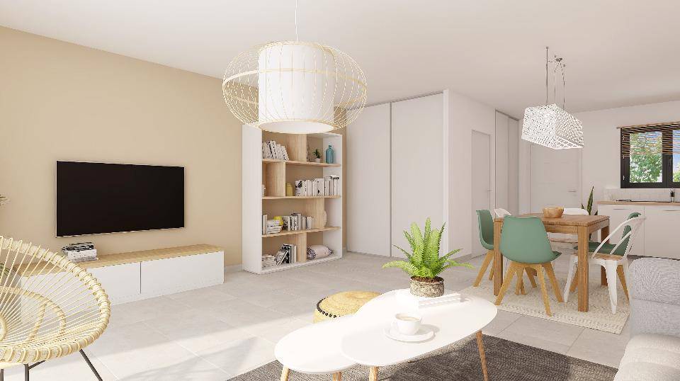Programme terrain + maison à Maromme en Seine-Maritime (76) de 71 m² à vendre au prix de 180500€ - 4