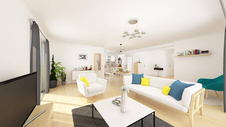 Programme terrain + maison à Les Abrets en Dauphiné en Isère (38) de 135 m² à vendre au prix de 375000€ - 3