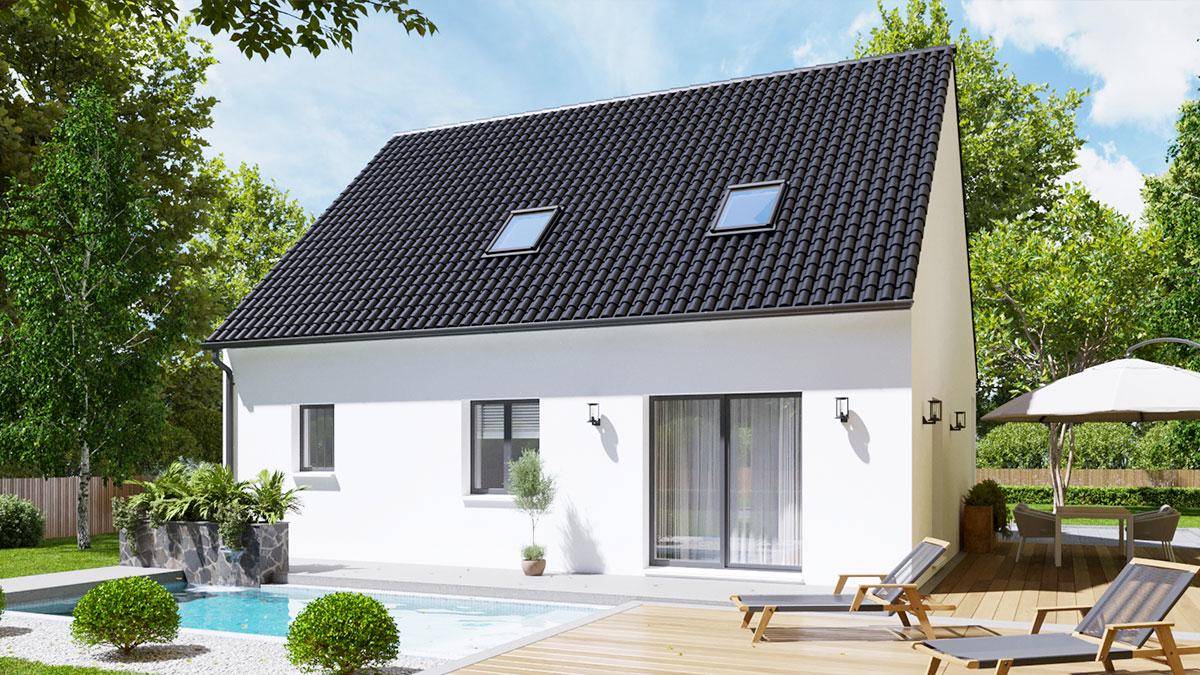 Programme terrain + maison à Chivres-Val en Aisne (02) de 85 m² à vendre au prix de 219190€ - 3