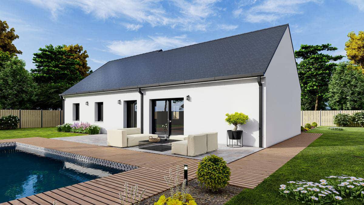 Programme terrain + maison à Mulsanne en Sarthe (72) de 72 m² à vendre au prix de 194643€ - 2